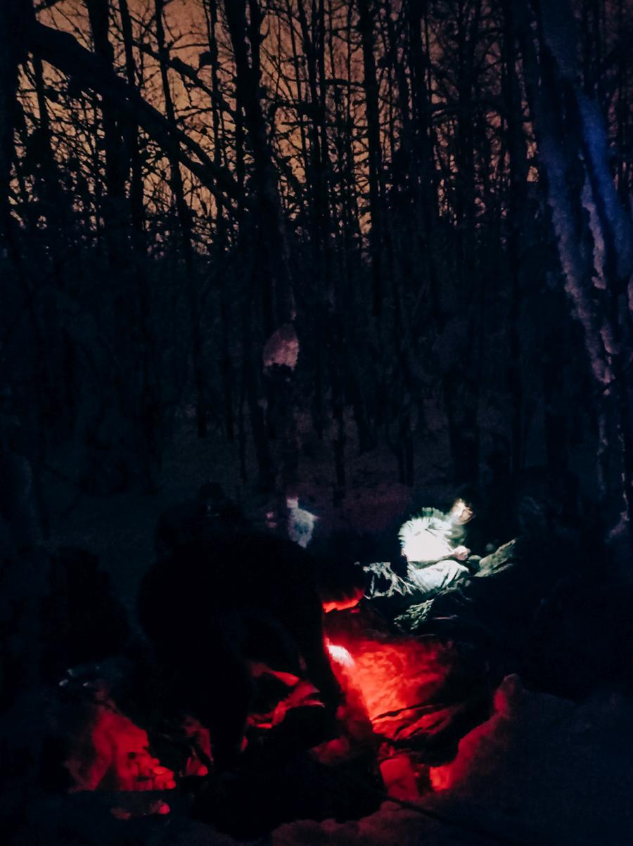 arctic military rucking training camp TS