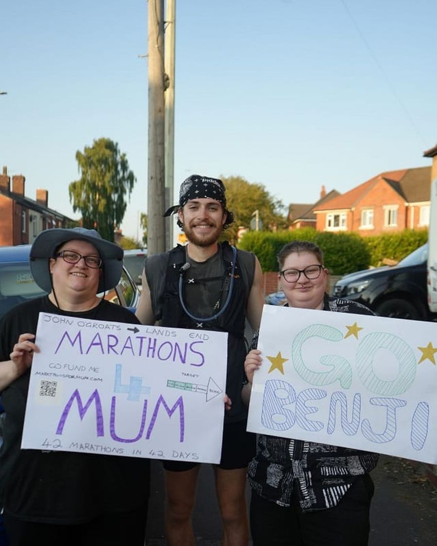 benji wilkins marathons for mum terepsport onroad