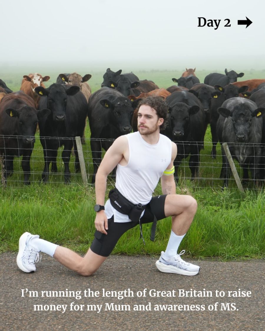 benji wilkins marathons for mum terepsport stretching