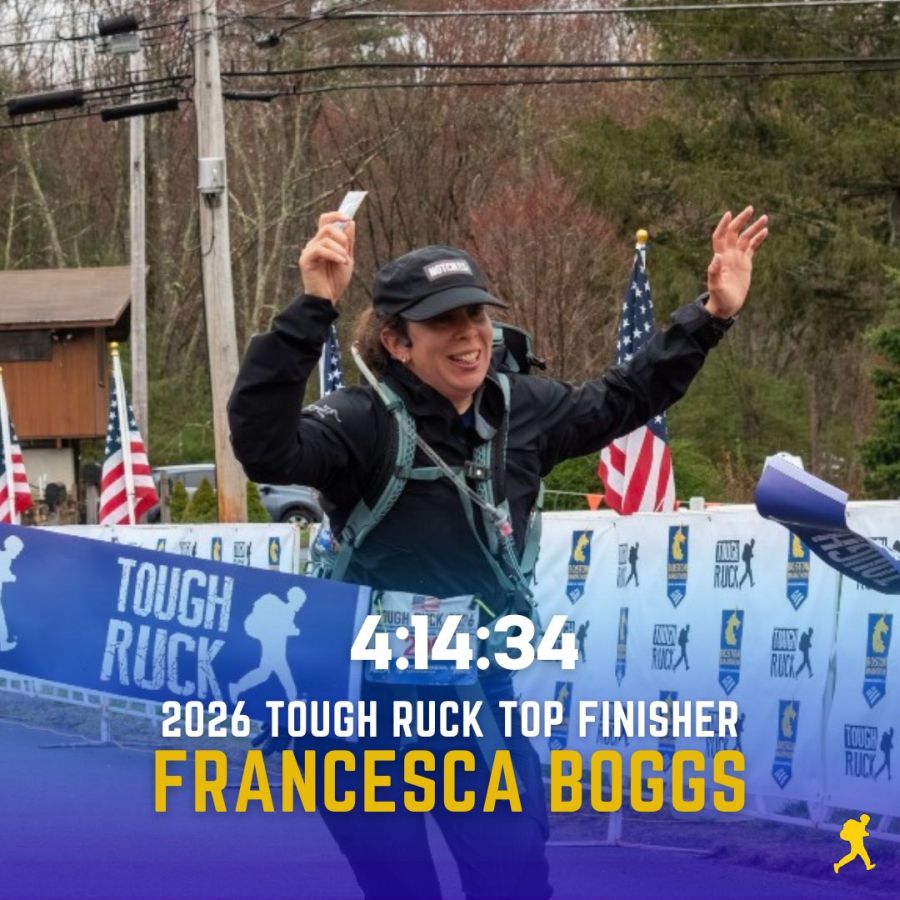 Francesca Boggs tough ruck boston marathon terepsport