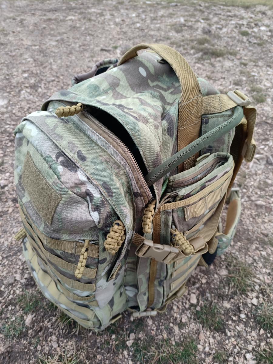 pantac molle deployment forward backpack terepsport outdoor top