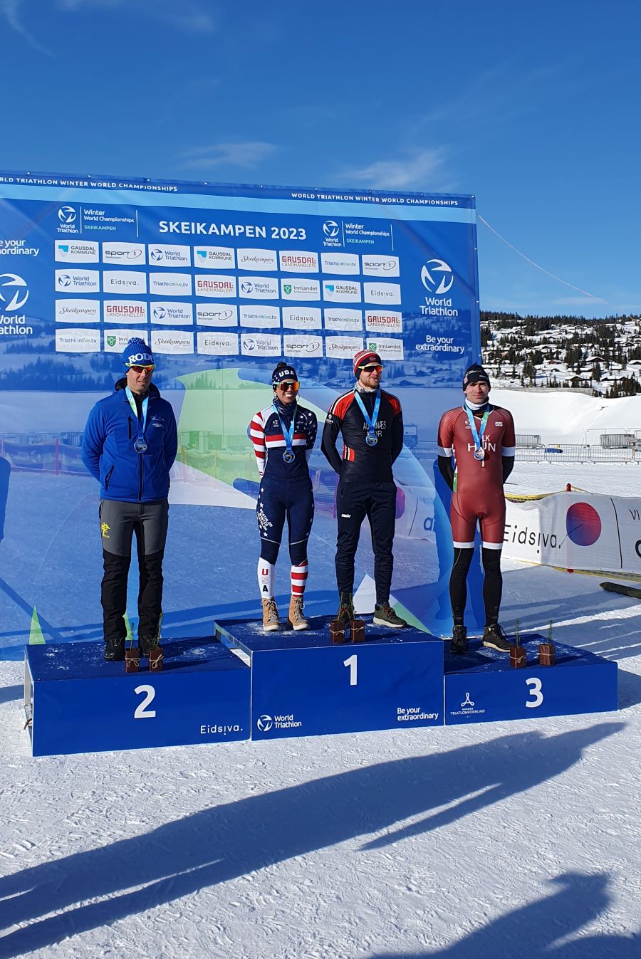 tilk bence itu winter triathlon terepsport podium