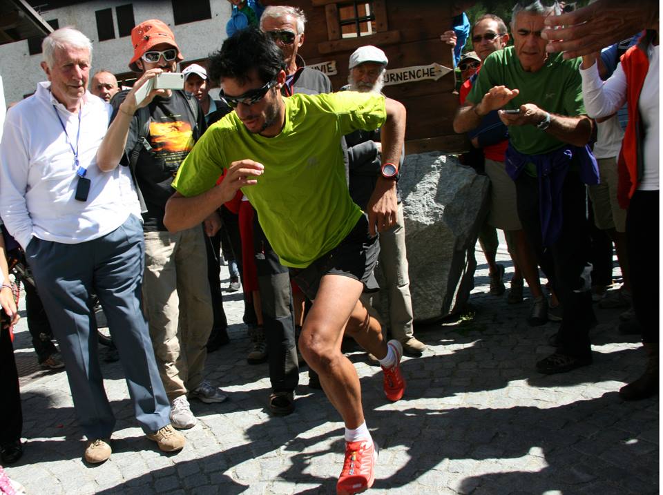 Rajt Cervina főteréről (Foto: Salomon) Kilian is on his way