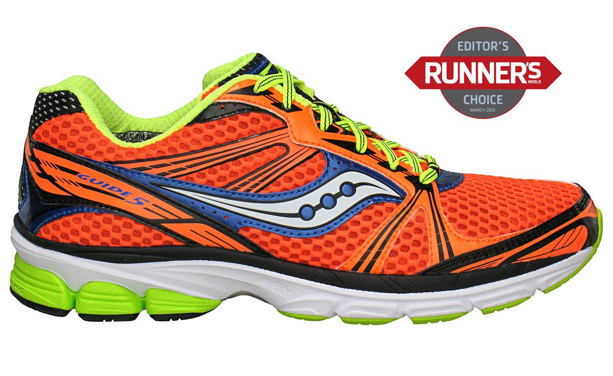 Saucony, Guide 5, futócipő, innováció, maraton, atlétika, triatlon, Ironman