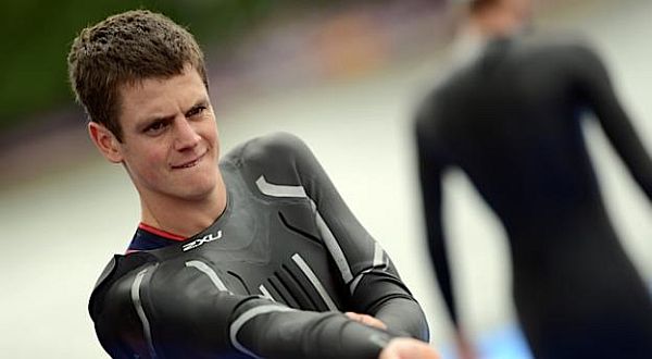 Jonathan Brownlee (Foto: ITU) Brownlee, Norder, Varga, ITU, triatlon