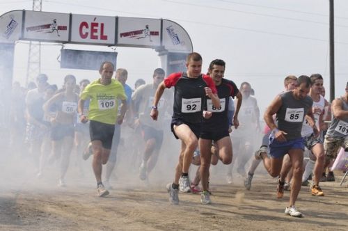 A rajt pillanata... Fighters’ Run, diadalút, terepfutás, extrém, x2s, Ganxtaa, Vozár