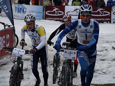 sarkvidéki, téli, triatlon, nyitány, Norvégia, Svanebo, Antonioli