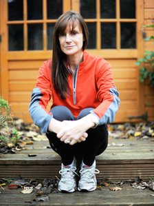 Yvonne Brown, női győztes Antarktisz, Antarctic, Maraton, Déli-sark