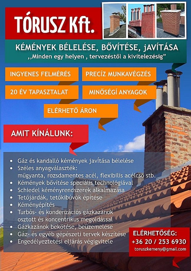 A ház légzése, a család légzése - kémények és fűtésrendszerek tervezéstől a kivitelezésig
