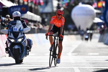Magyar siker a Giro d’Italia 20. szakaszán Valter Attila 9. helyen ért célba
