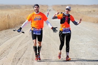 Ultramaraton a G&oacute;bi sivatagban