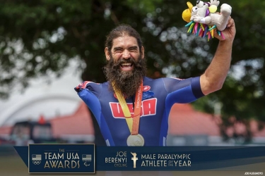 Joe Berenyi magyar sz&aacute;rmaz&aacute;s&uacute; parasportol&oacute; nyerte az USA &eacute;v paralimpikon versenyzője szavaz&aacute;s&aacute;t
