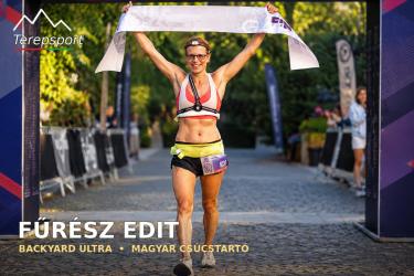 Fut&aacute;s, t&uuml;relem, edz&eacute;s, &ouml;nazonoss&aacute;g - Fűr&eacute;sz Edit &eacute;s a backyard ultra
