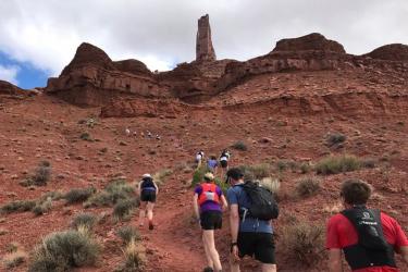 A bejelent&eacute;st a 2017-es Salomon Ultra Academy esem&eacute;nye (Moab, Utah) tett&eacute;k.