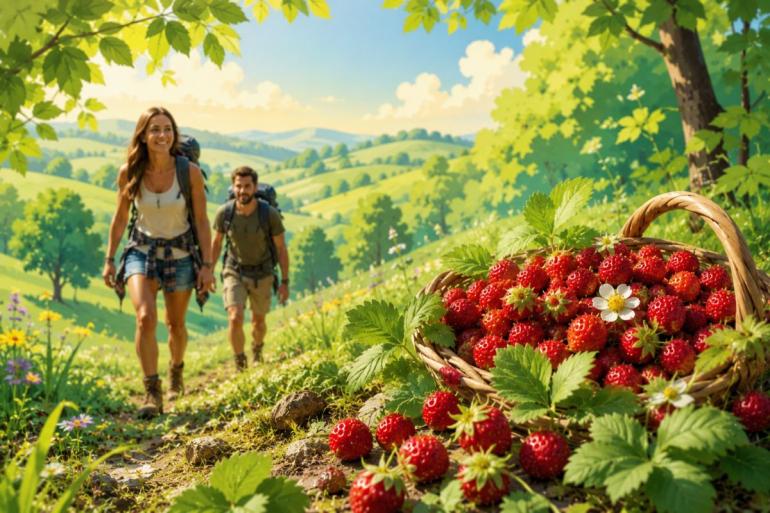 Z&ouml;ldf&uuml;lű j&uacute;nius - erdő-mező superfood, az erdei szam&oacute;ca