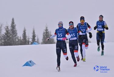 A t&eacute;li triatlon vil&aacute;gbajnoks&aacute;gon a norv&eacute;gok &eacute;s az olaszok uralt&aacute;k a mezőnyt