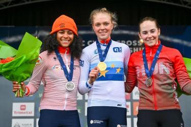 Vas Kata Blanka bronzérmes a Cyclo-cross EB-n!