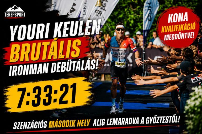 Youri Keulen brutalis Ironman debut&aacute;l&aacute;sa bed&ouml;nt&ouml;tte Kona kvalifik&aacute;ci&oacute;s trendj&eacute;t