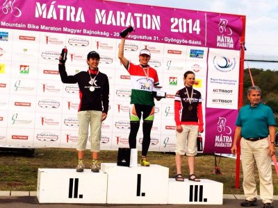 A tereptriatlonista Po&oacute;r Brigitta nyerte a hegyiker&eacute;kp&aacute;r maraton magyar bajnoks&aacute;got