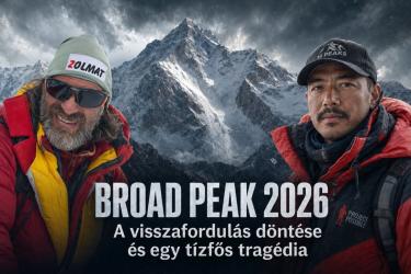 50 m&eacute;terre a cs&uacute;cst&oacute;l - Klein D&aacute;vid d&ouml;nt&eacute;se &eacute;letet mentett a Broad Peaken, ahol lavina sodorta el Nirmal Purja hegym&aacute;sz&oacute;legend&aacute;t