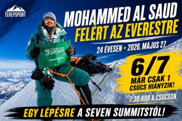 Hercegi l&eacute;p&eacute;sek a vil&aacute;g tetej&eacute;n: Mohammed Al Saud az Everesten, egy cs&uacute;csra a Seven Summitst&oacute;l
