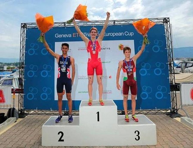 Bicsák Bence bronzérmes a Triatlon Európa Kupa futamon