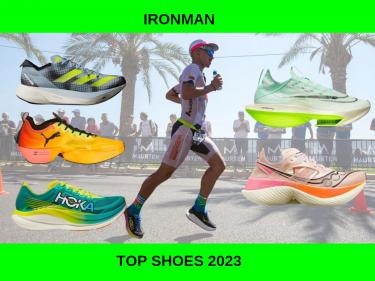 TOP 10 leggyorsabb futó cipő a 2023-as férfi Ironman világbajnokságon
