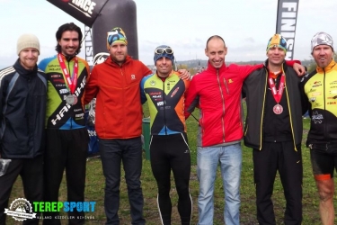 A 2014 &eacute;vi Spartan Race Mogyor&oacute;d győztes csapat