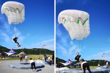 Negyedik lett az ejtőernyős válogatott a rijekai világkupa versenyen